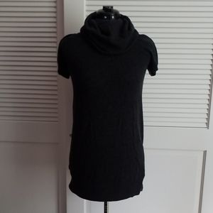 Forever 21 XXI Charcoal Cowl Neck Sweater Tunic